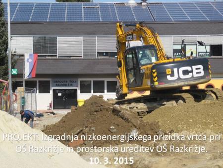 Trije veliki projekti so v polnem teku 91